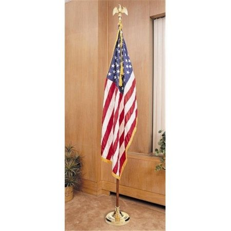 Annin Flagmakers Annin Flagmakers 31400 35 x N 3 x 5 US Flag - Colonial Nylon-Glo Mounted Set 31400